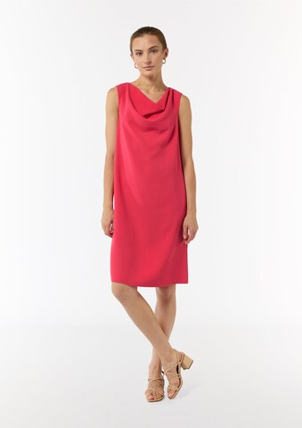 COMMA Kleid in Rot: Vorderseite