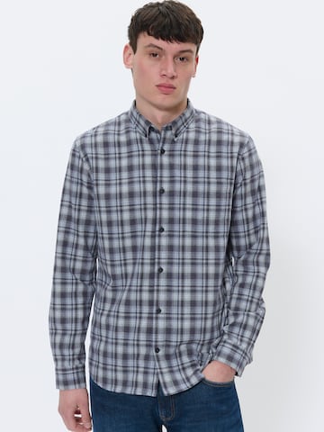 Matinique - Regular Fit Camisa 'MAtrostol' em azul: frente