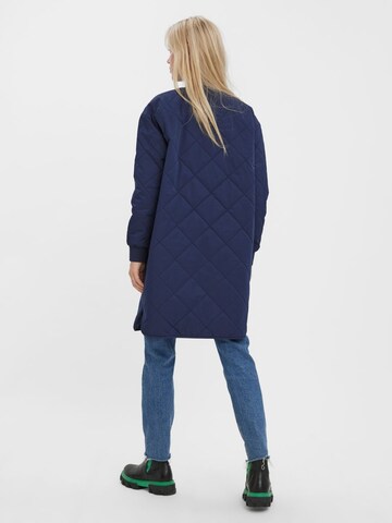 VERO MODA Overgangsfrakke i blå