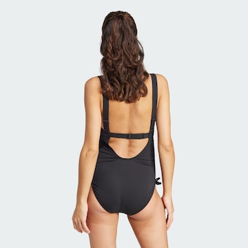 Bustier Maillot de bain sport 'Iconisea' ADIDAS SPORTSWEAR en noir