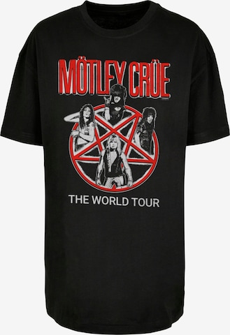 Merchcode T-Shirt 'Motley Crue - Vintage World Tour' in Schwarz: predná strana