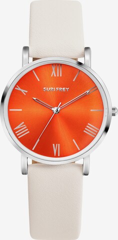 Suri Frey Analog Watch 'Gracey' in Beige: front