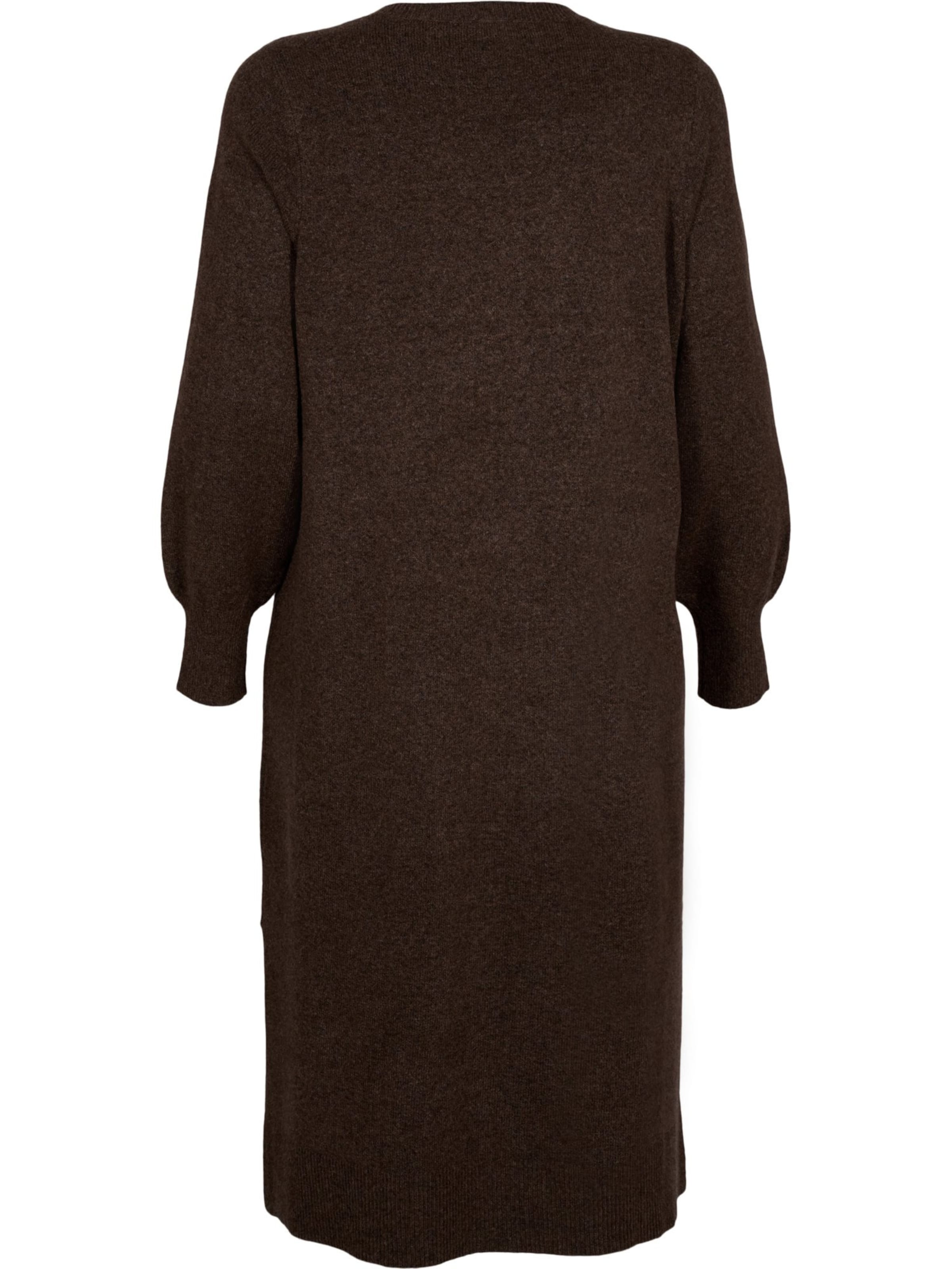 Zizzi - Vestido de punto 'MVista' en marrón