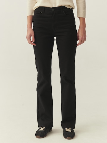 TATUUM Буткат Штаны в Черный: спереди