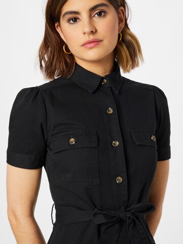 Oasis Shirt Dress in Black