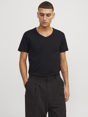 JACK & JONES Shirt in Black: front