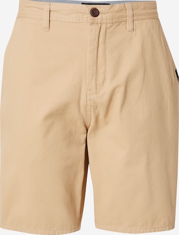 QUIKSILVER Loosefit Housut 'EVERYDAY' värissä beige: etupuoli