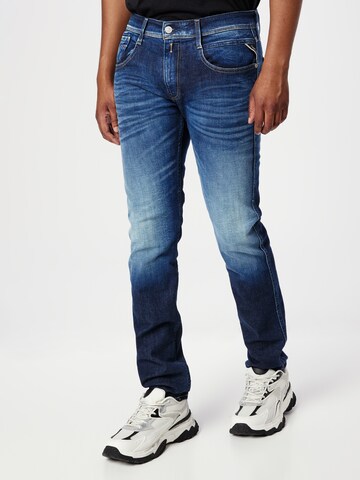 REPLAY Regular Jeans in Blauw: voorkant