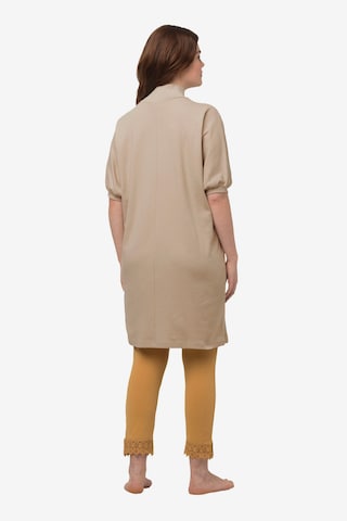 Ulla Popken Shirt (GOTS) in Beige