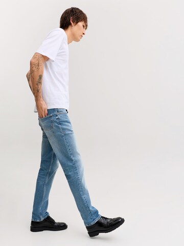 Slimfit Jeans 'JJIClark JJVintage' de la JACK & JONES pe albastru