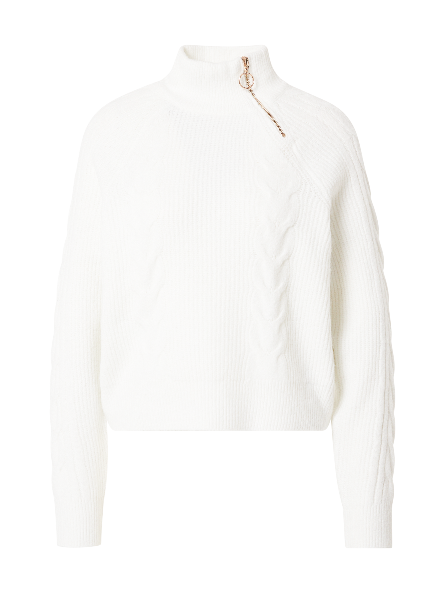 Odzież Swetry & dzianina VILA Sweter FLINKA w kolorze Białym 