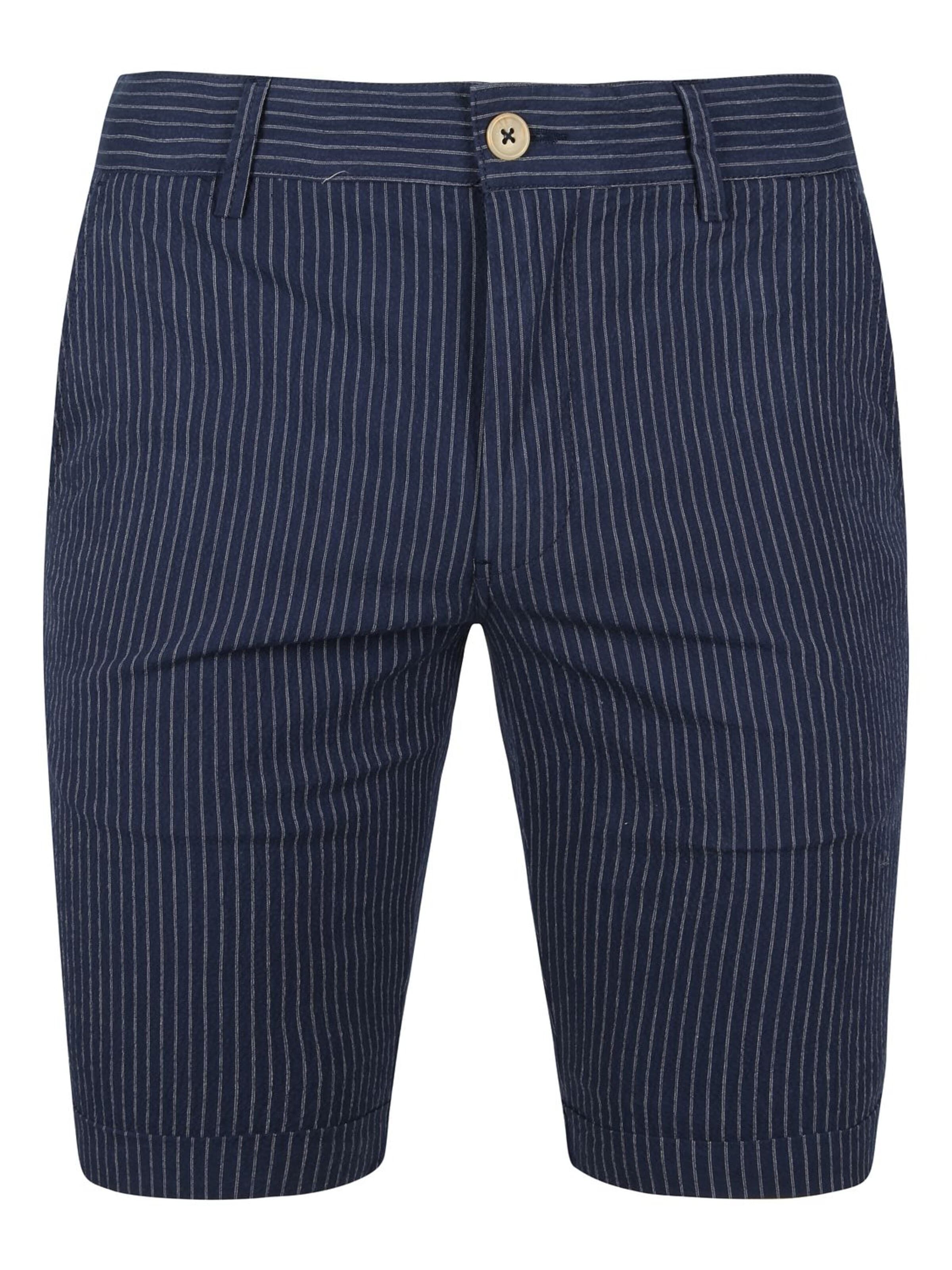 Suitable Slimfit Broek 'Aswin' in Blauw: voorkant