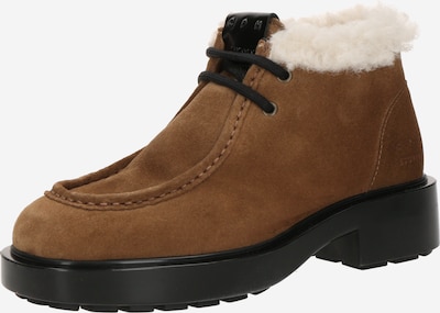 Copenhagen Studios Šněrovací kozačky - hnědá / offwhite, Produkt