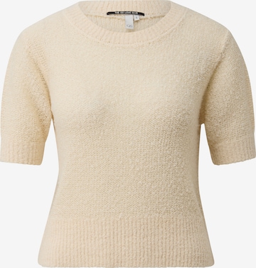 QS Trui in Beige: voorkant