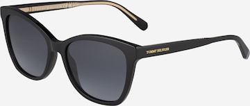 TOMMY HILFIGER Sunglasses in Black: front