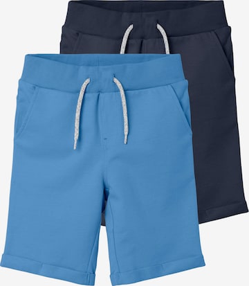 NAME IT - Pantalón en azul: frente