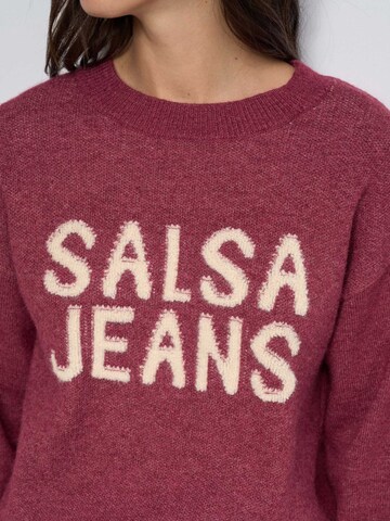 Salsa Jeans Pullover in Rot