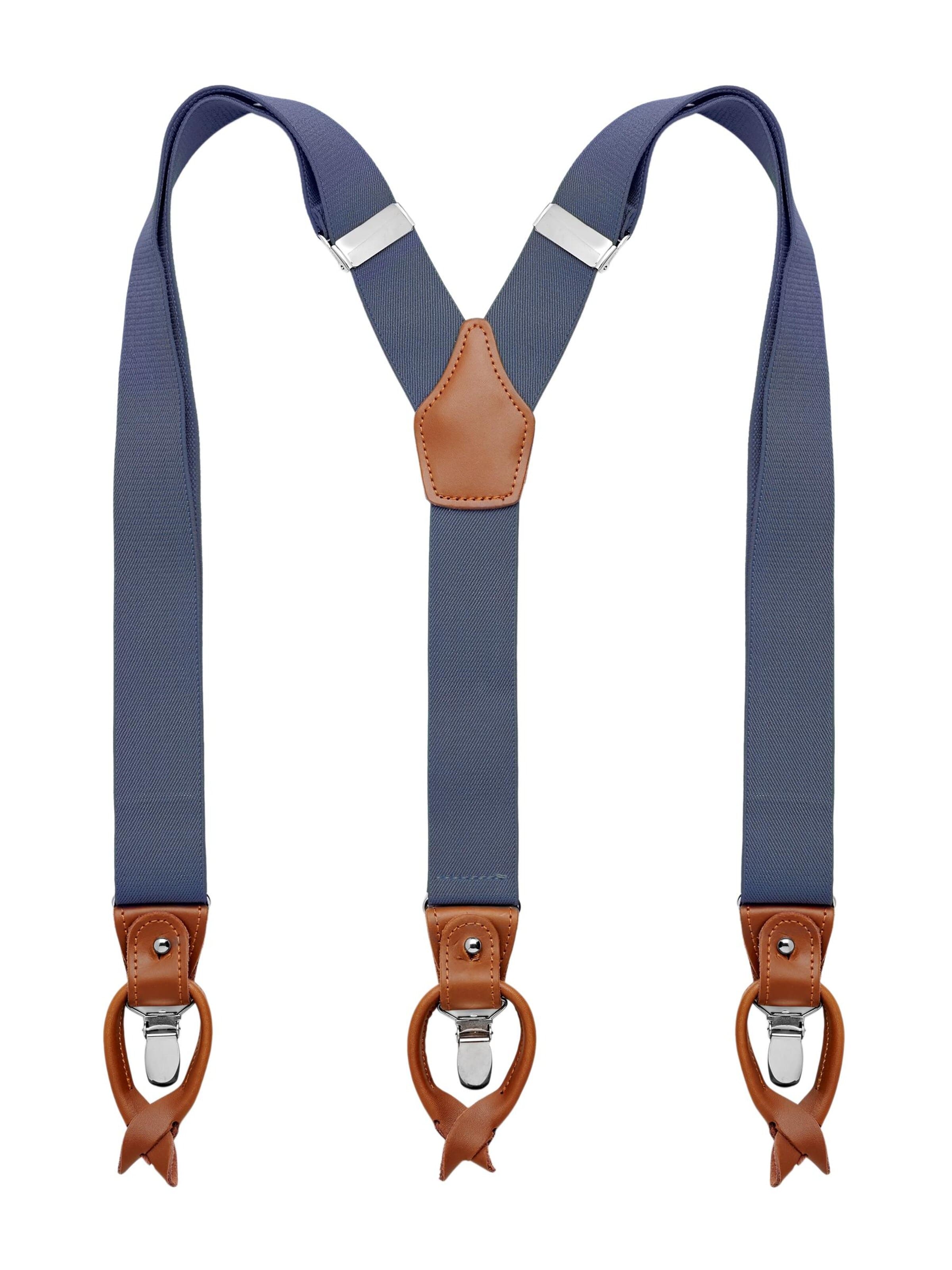 Trendhim Suspenders 'Rick' in Blue: front