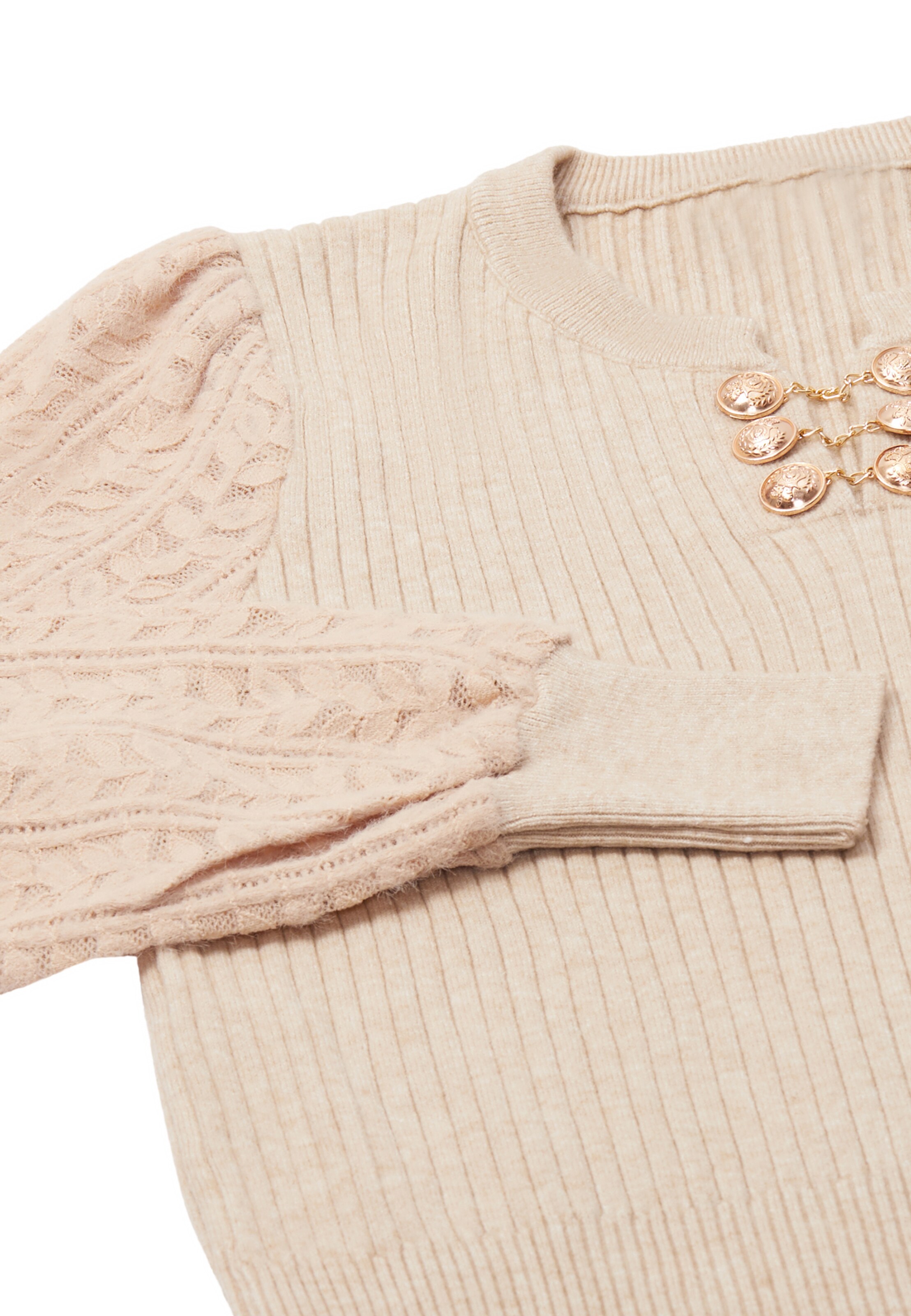 NAEMI Sweater in Beige