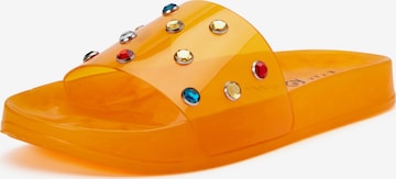 Katy Perry - Sapato de praia/banho em laranja: frente