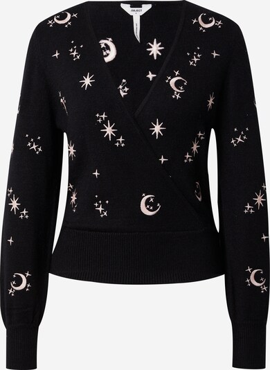 OBJECT Pullover 'CLAUDIA' in schwarz / weiß, Produktansicht