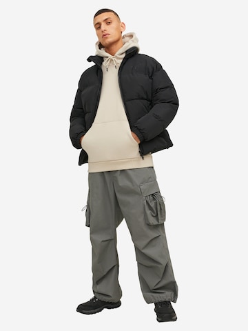 JACK & JONES Суичър 'Bradley' в бежово