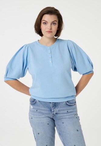 Fabienne Chapot Sweatshirt in Blauw: voorkant