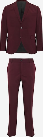 Completo 'JPRFRANCO' di Jack & Jones Plus in rosso: frontale