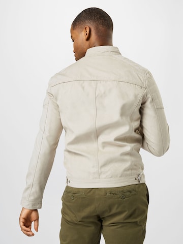 Coupe regular Veste mi-saison 'Rocky' JACK & JONES en beige