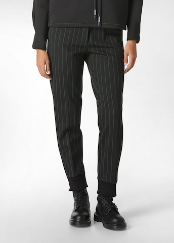 Effilé Pantalon DEHA en noir : devant