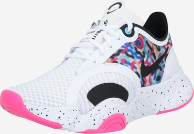 NIKE Chaussure de course 'SuperRep Go' en bleu / rose / blanc, Vue avec produit