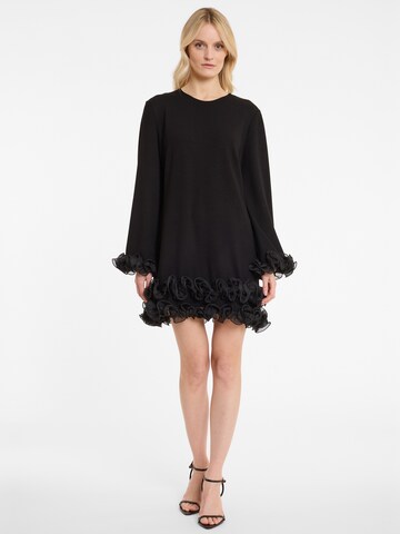 Ana Alcazar Cocktailjurk 'Aglia' in Zwart