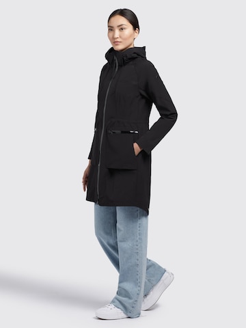 Manteau mi-saison khujo en noir