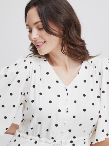 Fransa Shirt dress 'Kamma' in White