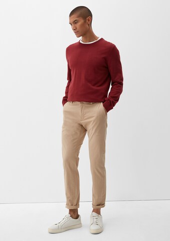 s.Oliver Slimfit Chino ' AUSTIN ' in Beige