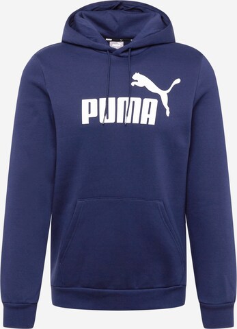 PUMA Sportovní mikina 'Essentials' – modrá: přední strana