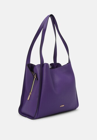 L.CREDI Shoulder Bag 'Judith' in Purple