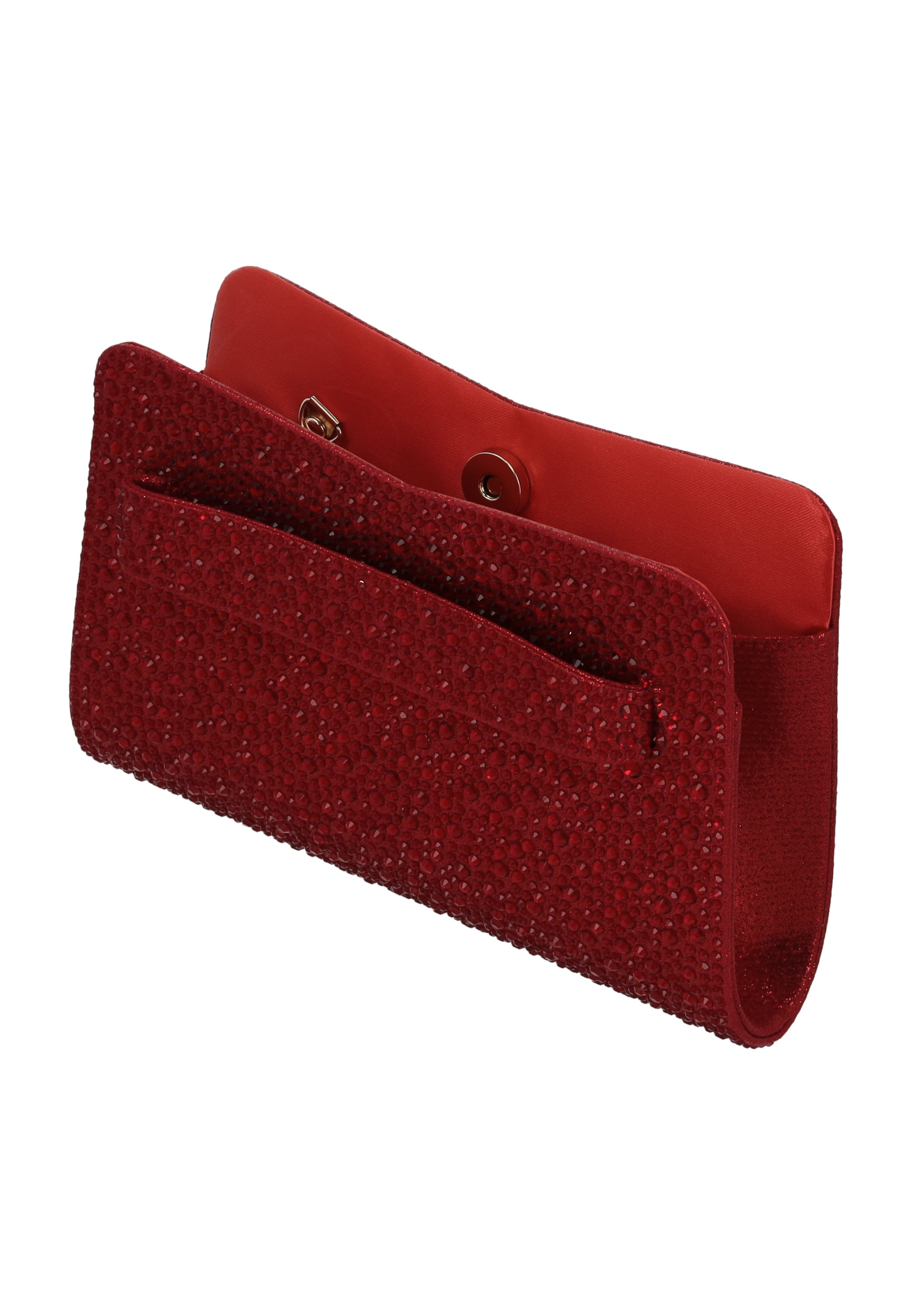 faina - Bolso de noche en rojo