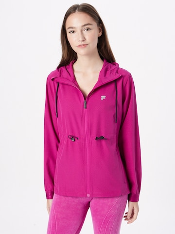 FILA Athletic Jacket 'RACINE' in Purple: front