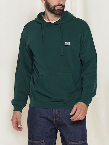 Carrera Jeans Sweatshirt 'Replica Hoodie' in Green: front