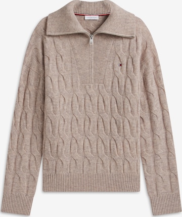 Pulover de la TOMMY HILFIGER pe maro: față