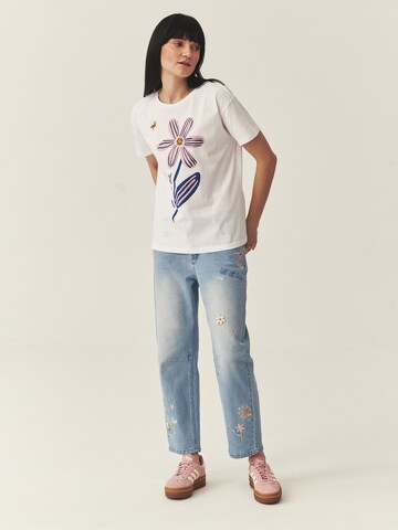 Largi Jeans 'Honey' de la TATUUM pe albastru