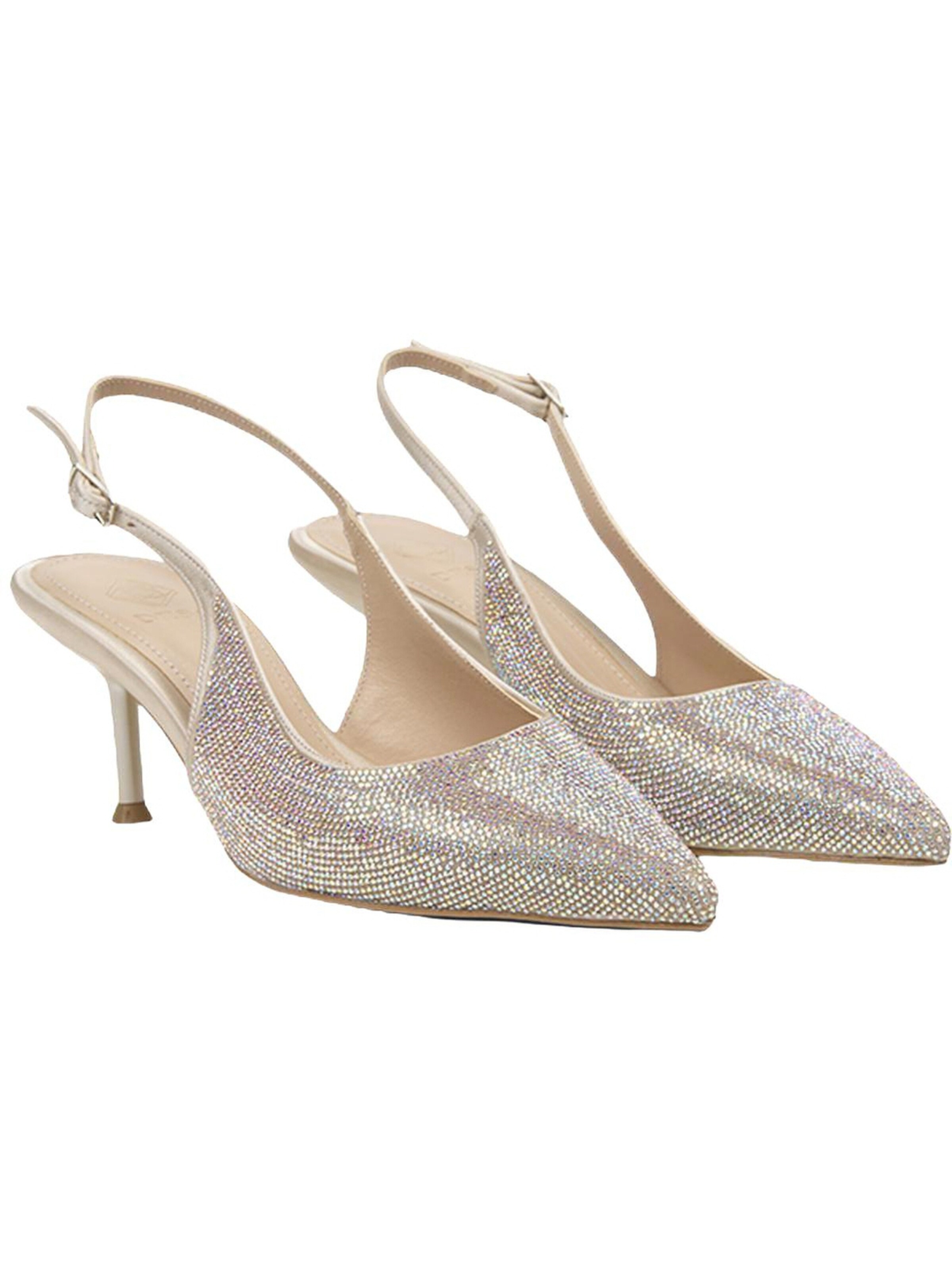 Desa Slingback Pumps in Beige
