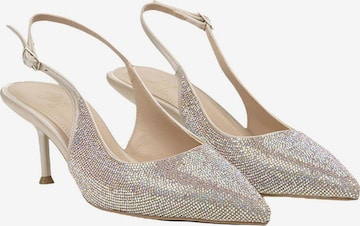 Desa Slingpumps 'Pumps' in Beige: Vorderseite