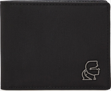 Karl Lagerfeld Kukkaro 'Kameo' värissä musta: etupuoli