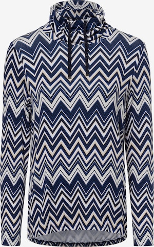 T-shirt Rabe en bleu : devant