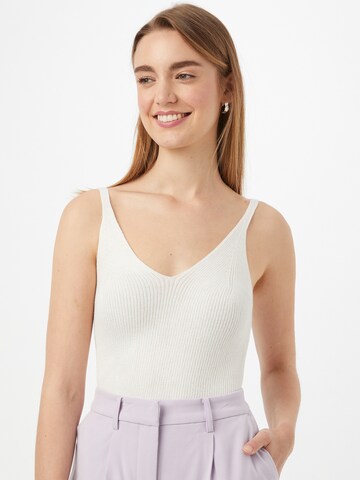 ONLY Knitted top 'Lina' in White: front