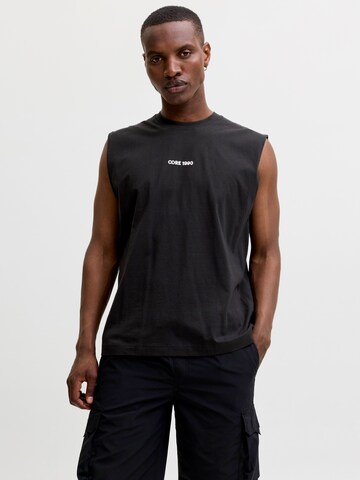 JACK & JONES Μπλουζάκι 'JCOETERNA' σε μαύρο: μπροστά