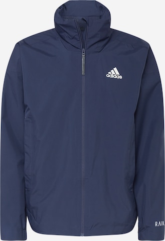 ADIDAS SPORTSWEAR Outdoor jacket 'Traveer Rain.Ready' in Blue: front