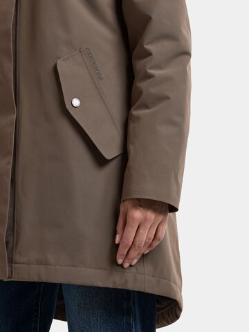 Didriksons Winter Jacket 'ALANA' in Brown